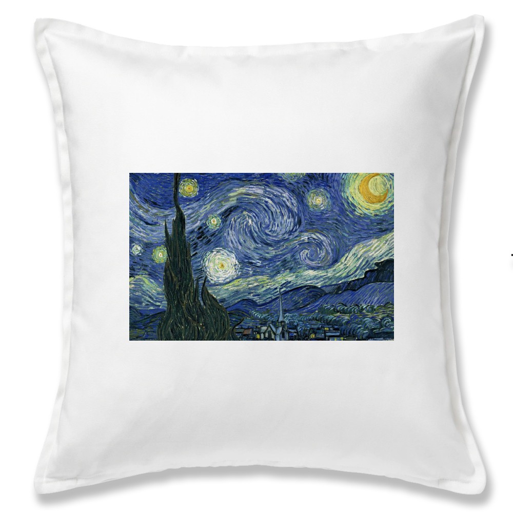 Fodera cuscino con quadri Van Gogh